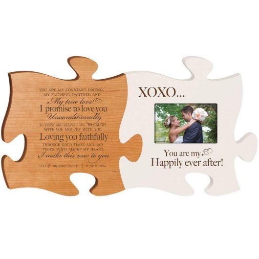 Happily Ever After Wooden Jigsaw Wall Set (Front)