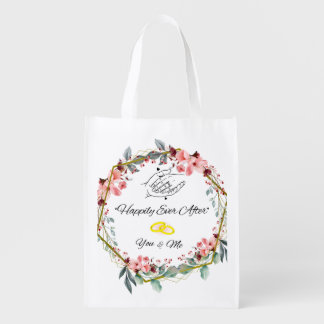 Happily Ever After You & Me Wedding Gift Tote Bag