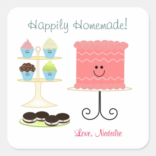 Happily Homemade Baking Sticker