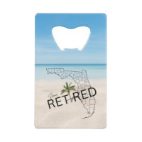 Happily Retired Florida Tropical Beach & Palm Tree