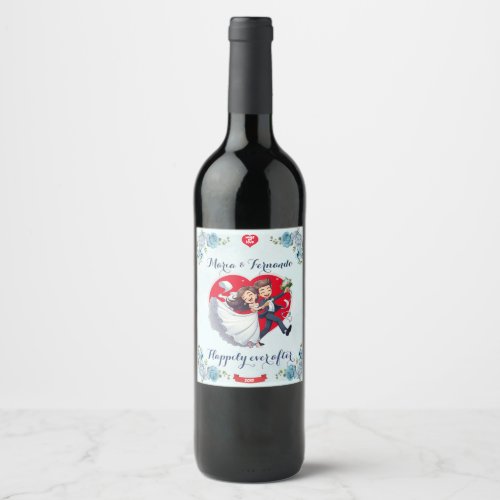 Happily Wine Label