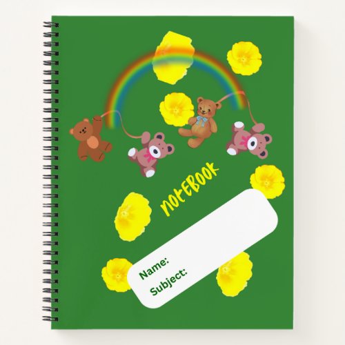 Happiness A4 Hardcover Notebook