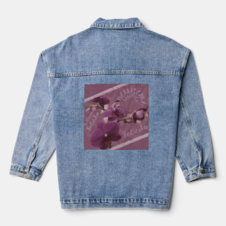 Happiness and Beauty denim jacket