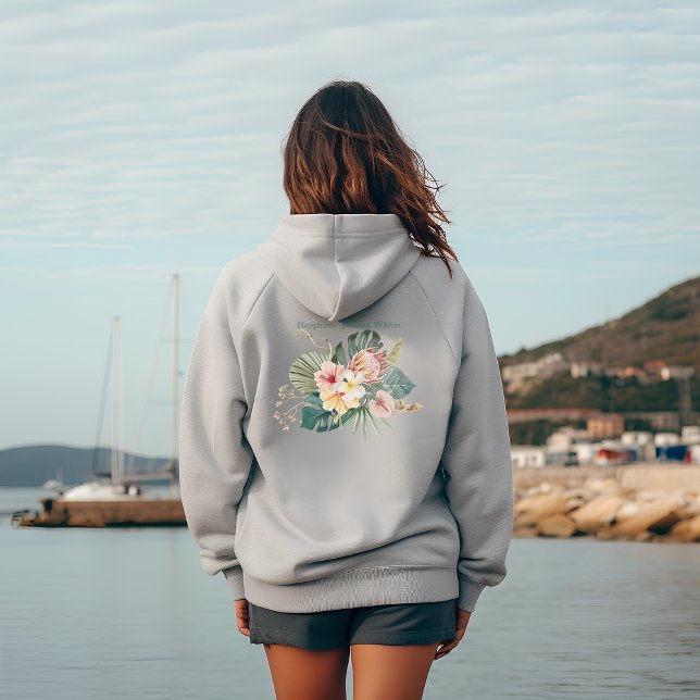 Happiness Blooms Within Hoodie Sweatshirt (Creator Uploaded)