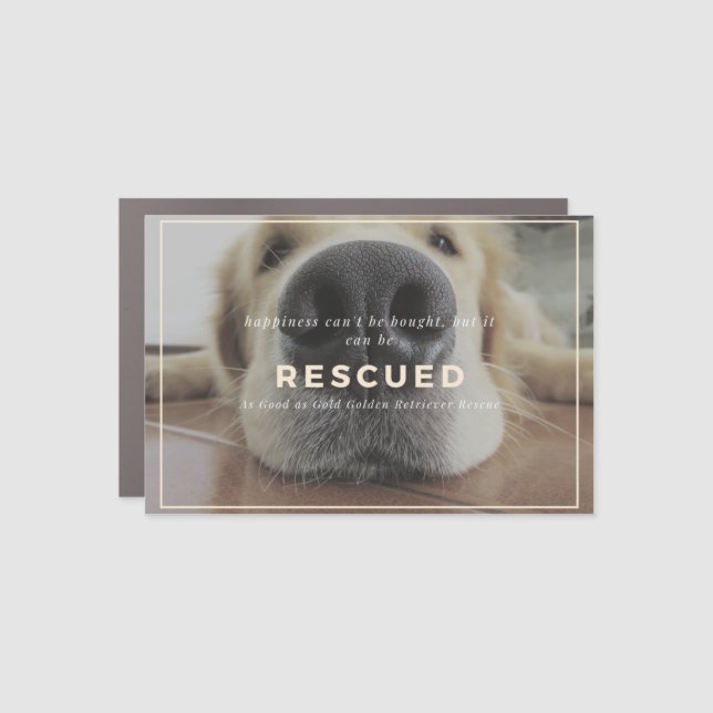 "Happiness Can't be Bought" AGaG Magnet (Front)