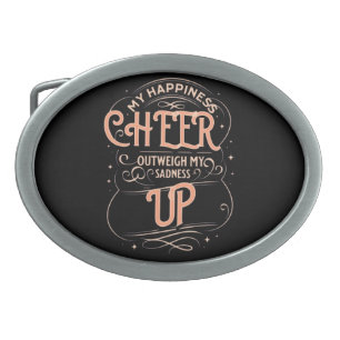  HAPPINESS CHEER UP BELT BUCKLE 