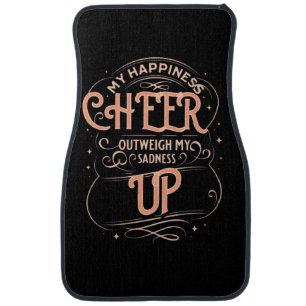 HAPPINESS CHEER UP CAR MATS