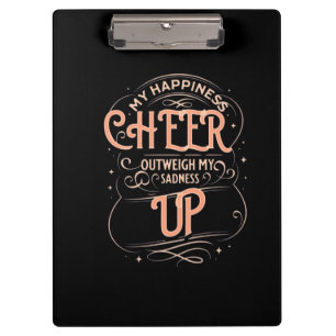 HAPPINESS CHEER UP CLIPBOARD
