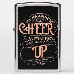 HAPPINESS CHEER UP ZIPPO LIGHTER