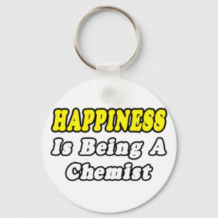 Happiness...Chemist Keychain