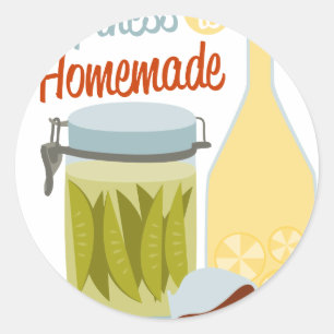 Happiness Classic Round Sticker