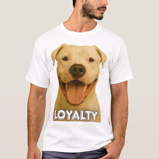 Happiness Comes with Four Paws T-Shirt (Front)