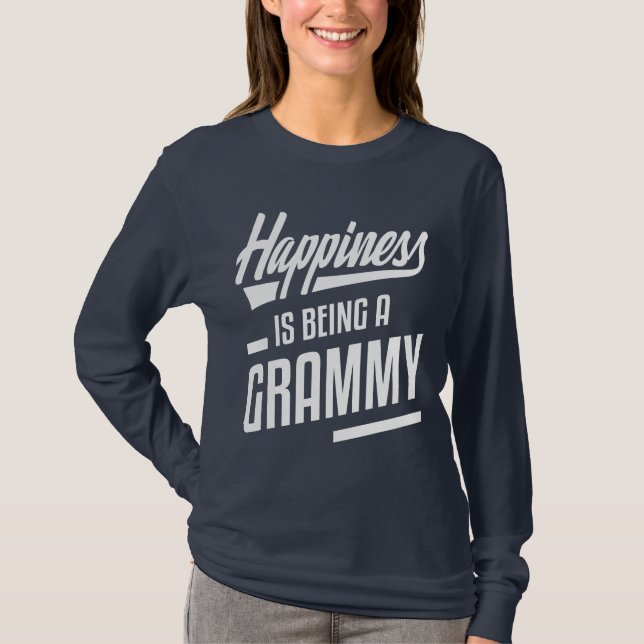 Happiness Grammy T-Shirt (Front)