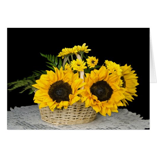 Happiness In A Basket Cards (Front Horizontal)
