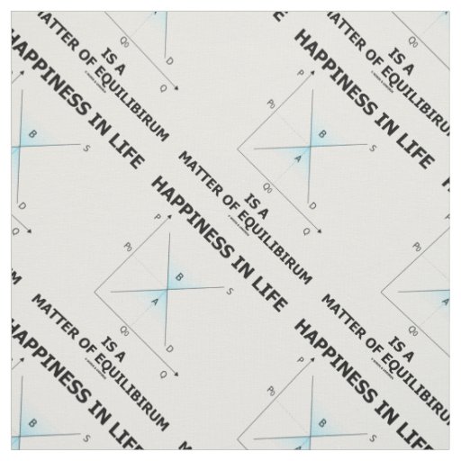 Happiness In Life Is A Matter Of Equilibrium Econ Fabric