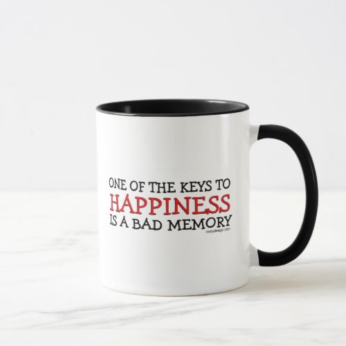 Happiness is a Bad Memory Mug