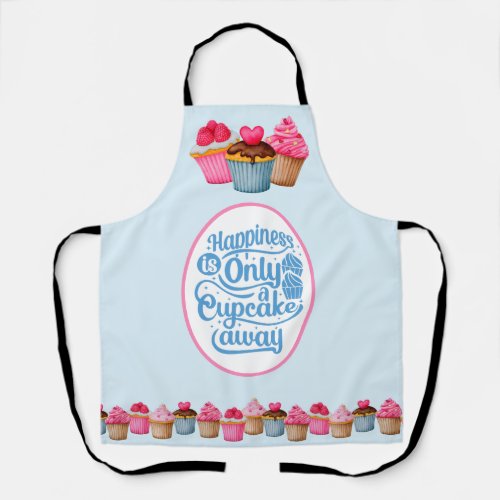 Happiness Is a Cupcake Apron