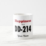 Happiness is a DD-214 Coffee Mug Happiness is a DD-214 Coffee Mug