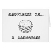 Happiness is a Hamburger (Front Horizontal)
