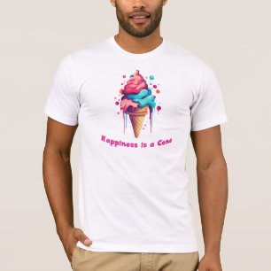 Happiness is a Ice Cream Cone T-Shirt