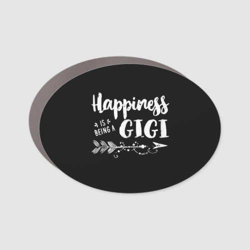 Happiness Is Being A Gigi Cute Womens Grandma Car Magnet