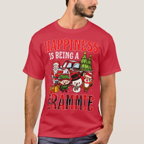 Happiness Is Being A Grammie Christmas T_Shirt