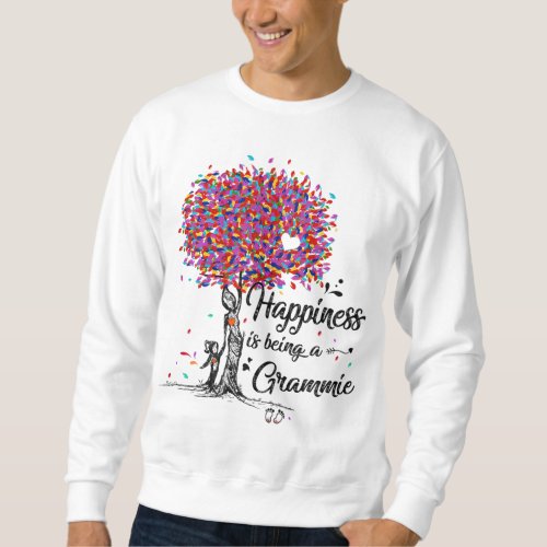 Happiness Is Being A Grammie Cute Mothers Day Gif Sweatshirt