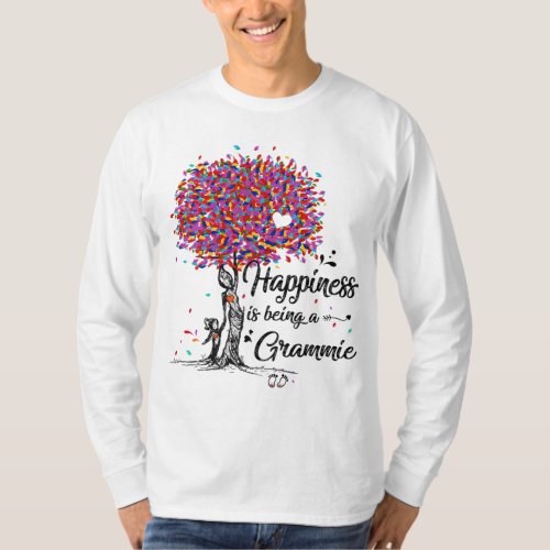Happiness Is Being A Grammie Cute Mothers Day Gif T_Shirt