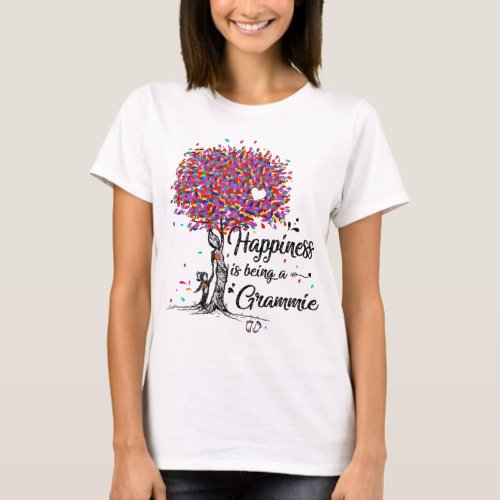 Happiness Is Being A Grammie Cute Mothers Day Gif T_Shirt