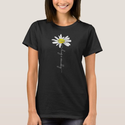 Happiness Is Being A Grammy Daisy Mothers Day T_Shirt