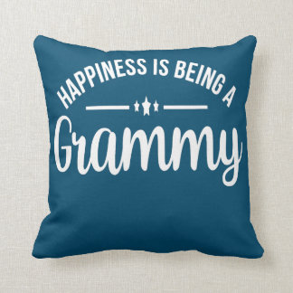 Happiness Is Being A Grammy Funny Cute Grandma Throw Pillow