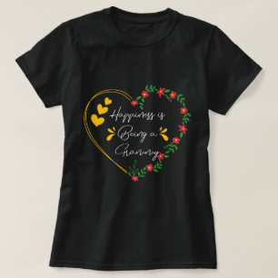 Happiness Is Being A Grammy Mother's Day Funny T-Shirt