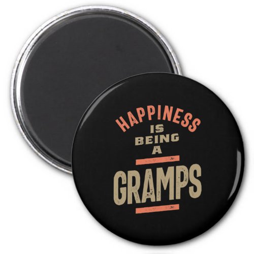 Happiness Is Being a Gramps  Grandfather Magnet