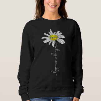 Happiness Is Being A Grandma Daisy Mother's Day Sweatshirt