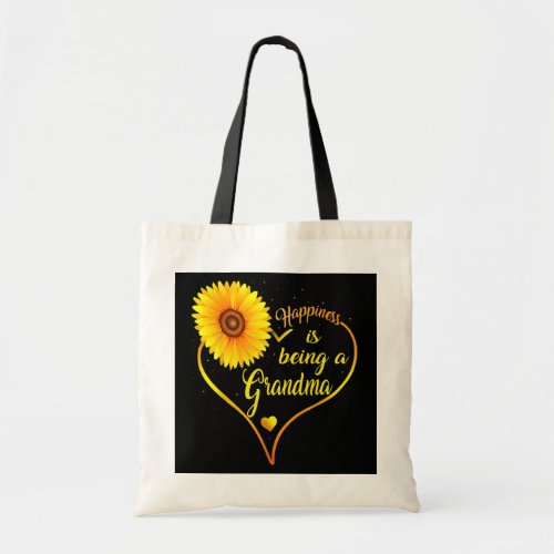 Happiness Is Being A Grandma Mothers Day Gift  Tote Bag