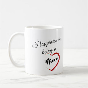 Happiness is Being a Niece Coffee Mug