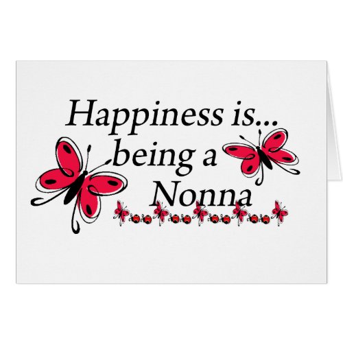 Happiness Is Being A Nonna BUTTERFLY