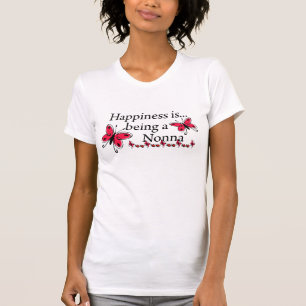 Happiness Is Being A Nonna BUTTERFLY T-Shirt