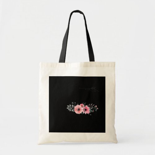 Happiness Is Being A Tia Flower Mothers Day Tote Bag