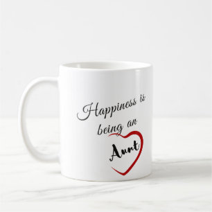 Happiness is being an Aunt  Coffee Mug
