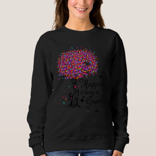 Happiness Is Being An Grammy  Cute Mothers Day Sweatshirt