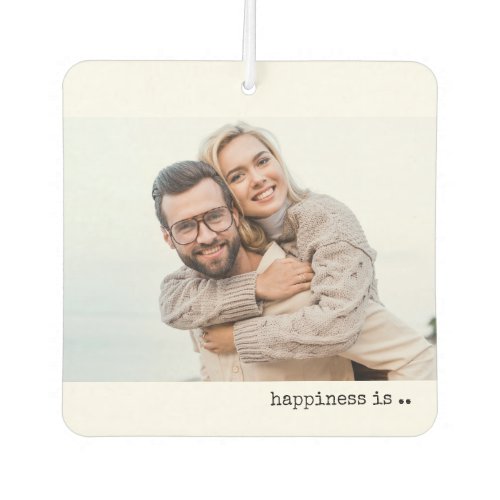 Happiness is Being Married to You  2 Photo Air Freshener
