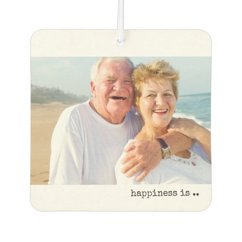 Happiness is Being Together  2 Photo Air Freshener