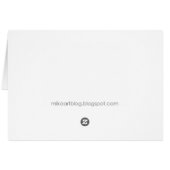 Happiness is being with you Hedgehog Love Card (Back Horizontal)