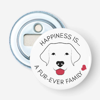 “Happiness Is…” Bottle Opener Magnet