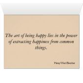 Happiness Is..... Cards (Inside Horizontal (Bottom))