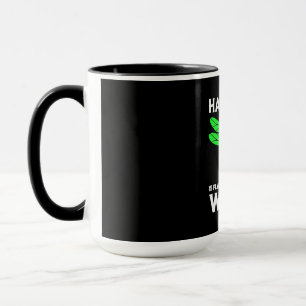 Happiness Is Flying With Dragonfly Mug
