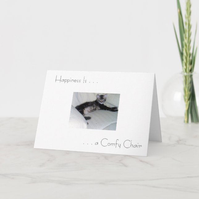 "Happiness Is . . . " Greeting Card (Front)