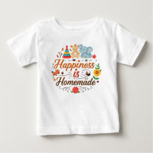 Happiness is Homemade Baby Fine Jersey T-Shirt* T-Shirt