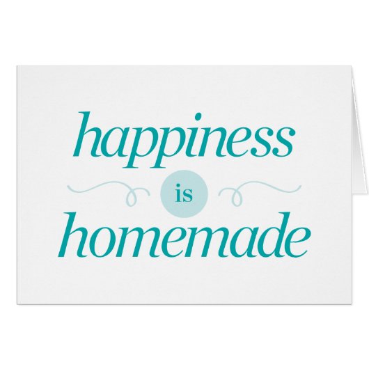 Happiness is Homemade Cards (Front Horizontal)